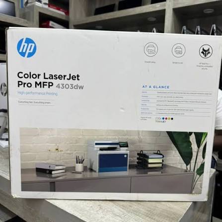 HP Color LaserJet Pro MFP 4303dw Wireless Color Laser Printer