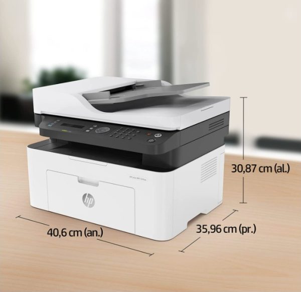 hp laser jet mfp 137fnwc HP Laser MFP 137fnw 4-in-1 Monochrome Wireless Laser Printer